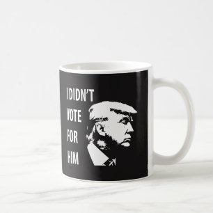 Caneca De Café Eu não votei em Trump