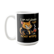 Eu nem sempre estou certo, mas nunca estou errado