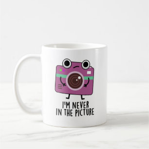 Caneca De Café Eu nunca estou na foto.