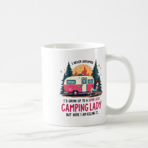 Caneca De Café Eu Nunca Sonhei Super Y Dama de Acampamento Matand