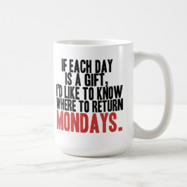 Caneca De Café Eu Odeio Meses De Café Mug