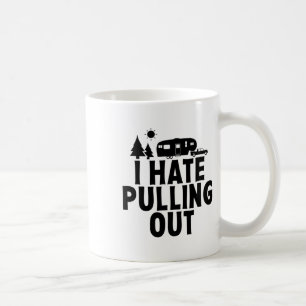Caneca De Café Eu Odeio Tirar o Camping 5ª Roda Camper Rv Cam
