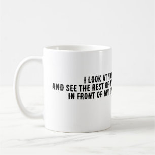 Caneca De Café Eu olho para você