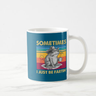 Caneca De Café Eu Peido Às Vezes Sapo Só Humor Desenfreado