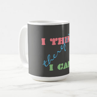 Caneca De Café Eu Penso, Logo Posso Pensamento Positivo