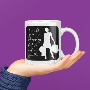Caneca De Café Eu Poderia Parar De Comprar Mas... Coffee Mug