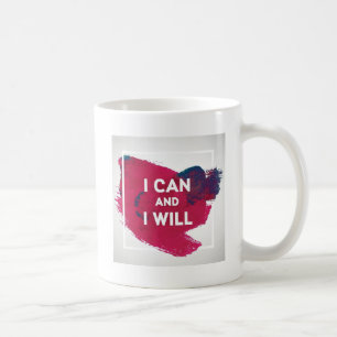 Caneca De Café Eu posso e eu vou faz4e-lo