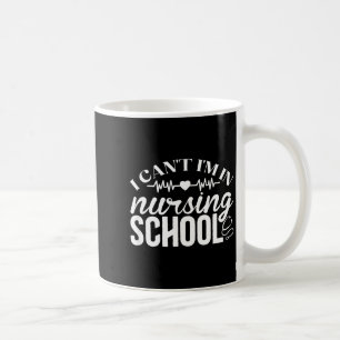 Caneca De Café Eu posso Escola de Enfermagem Faculdade de Medicin