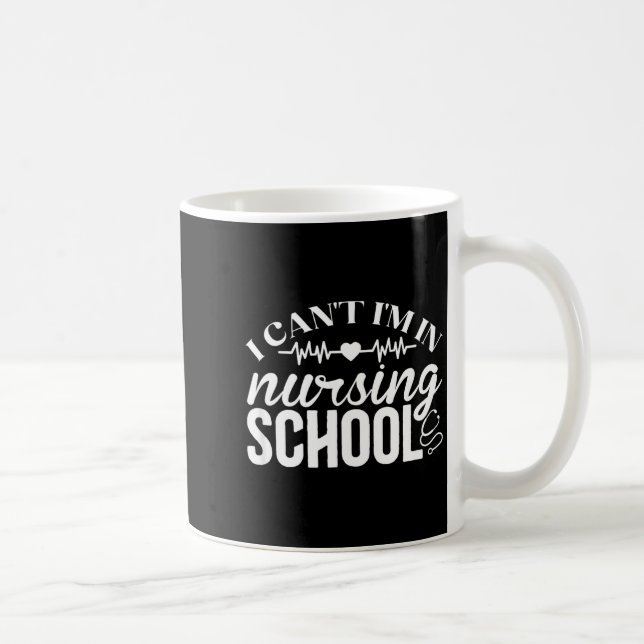 Caneca De Café Eu posso Escola de Enfermagem Faculdade de Medicin (Direita)