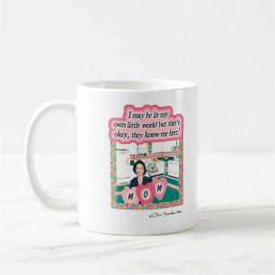Caneca De Café Eu posso estar em meu próprio mundo pequeno
