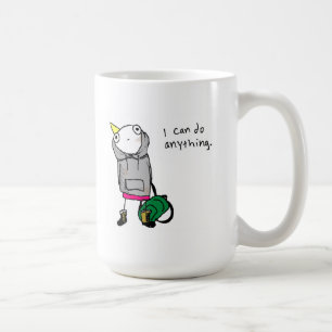 Caneca De Café Eu posso fazer qualquer coisa.