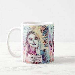 Caneca De Café Eu Posso Fazer Todas As Coisas
