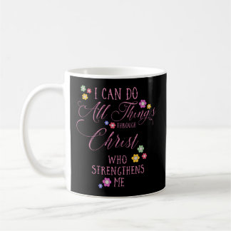 Caneca De Café Eu Posso Fazer Todas As Coisas Dos Philippians 413