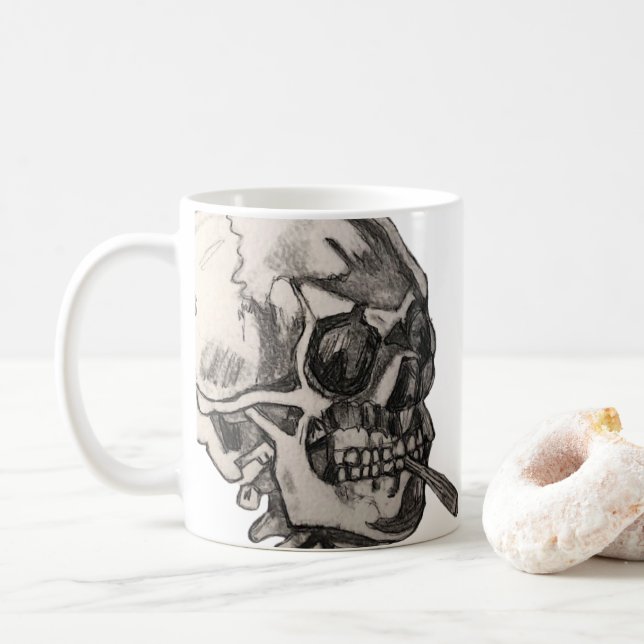 Caneca De Café Eu preciso de café... (Com Donut)