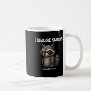 Caneca De Café Eu Preciso De Snacks Engraçados Com O Snack-Meme D