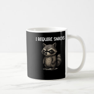 Caneca De Café Eu Preciso De Snacks Engraçados Com O Snack-Meme D