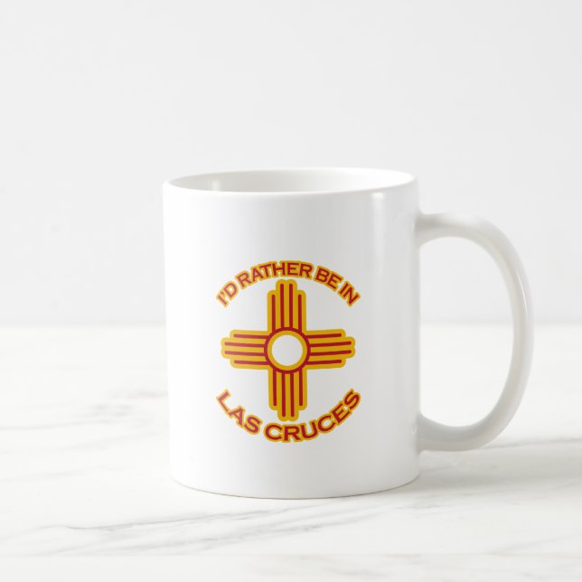 Caneca De Café Eu preferencialmente estaria em Las Cruces (Direita)