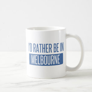 Caneca De Café Eu preferencialmente estaria em Melbourne