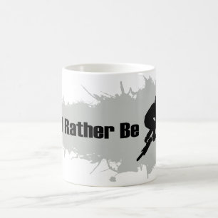 Caneca De Café Eu preferencialmente estaria fazendo BMX