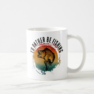 CANECA DE CAFÉ EU PREFERENCIALMENTE PESCANDO