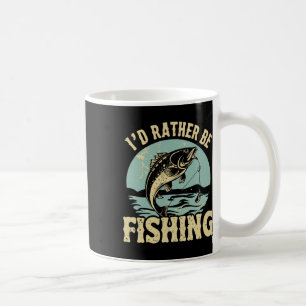 Caneca De Café Eu Preferencialmente Pescar Homens Mulheres Crianç