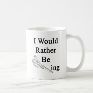 Caneca De Café Eu preferencialmente Scissoring