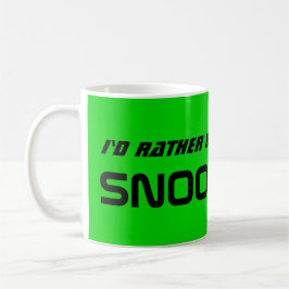 Caneca De Café Eu Preferiria Estar Jogando Snooker Bilhares Diver