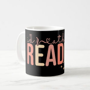 Caneca De Café Eu preferiria estar lendo