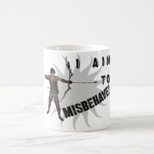 Caneca De Café Eu pretendo me comportar mal!