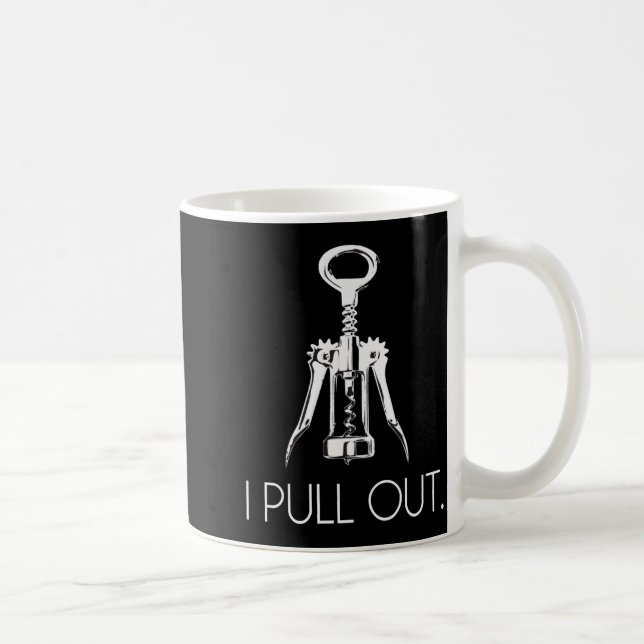 Caneca De Café Eu Puxo o Saca-Rolhas (Direita)