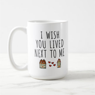 Caneca De Café Eu Queria Que Você Viesse Ao Meu Lado.