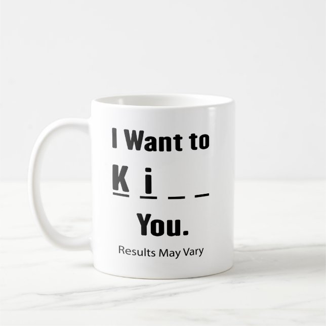 Caneca De Café Eu Quero Ki__ Você Os Resultados Podem Variar (Esquerda)