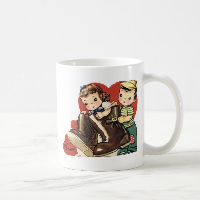 Caneca De Café Eu Quero Que Você Seja Meu Namorados? (Direita)