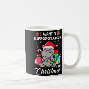 Caneca De Café Eu Quero Um Hiptamus Para O Natal Xmas Hip Kid Tod