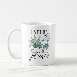 Caneca De Café Eu Rego Minhas Plantas