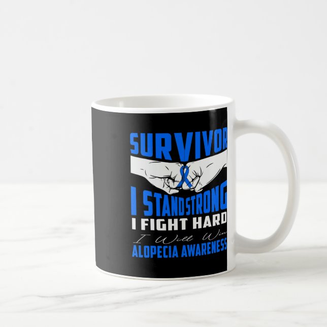 Caneca De Café Eu resisto a uma forte consciência (Direita)