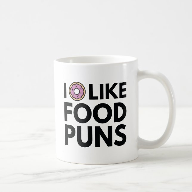 Caneca De Café Eu Rosquinha Como Comidas (Direita)