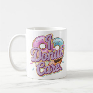Caneca De Café Eu Rosquinha Engraçado Rosquinha