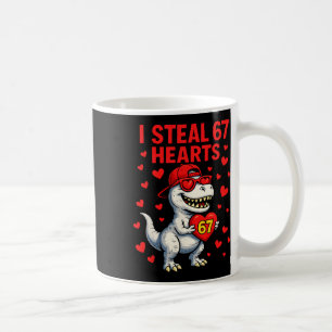Caneca De Café Eu Roubo Corações 67 Dia dos Namorados 67 Meme 6 7