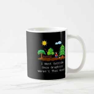 Caneca De Café Eu Saí uma Vez Lá Fora