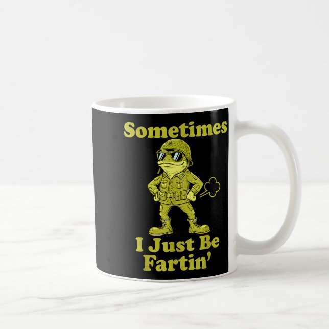 Caneca De Café Eu Sapo Humor Sarcástico Às Vezes Só Toquinho Meme (Direita)