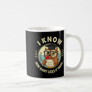 Caneca De Café Eu Sei Quantas Lambidas São Necessárias Piada de C