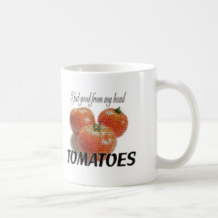 Caneca De Café Eu sinto bom de meus TOMATES principais (os