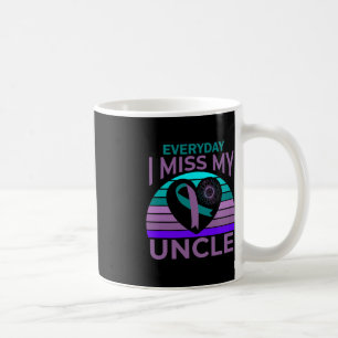 Caneca De Café Eu Sinto Falta Do Meu Tio Coração Suicídio De Gira