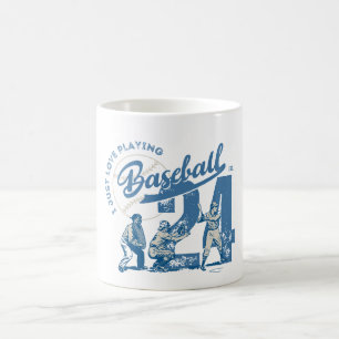 Caneca De Café Eu Só Adoro Jogar Baseball