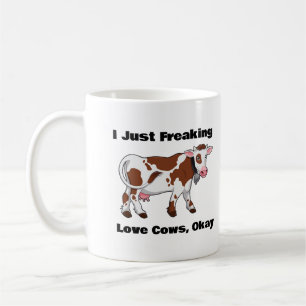 Caneca De Café Eu Só Apanhei Vacas De Amor, Ok Coffee Mug