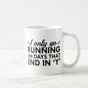 Caneca De Café Eu Só Vou Correr