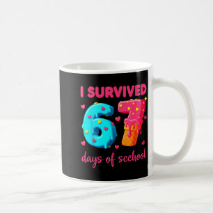 Caneca De Café Eu Sobrevivi 67 Dias De Escola Engraçado 67 Meme P