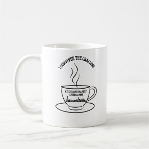 Caneca De Café Eu sobrevivi à linha de chai em Chicago Shareef Ij
