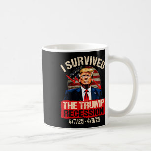 Caneca De Café Eu Sobrevivi À Recessão Trump 4725 4925